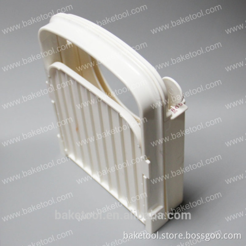plastic multi-sized toast slicer,bread cutter mould for 25mm,20mm,15mm